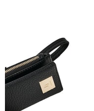 GAUDÌ EVA Suport pentru carduri cu portofel pentru monede BLACK - Portofele femei - 3