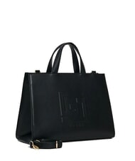 GAUD&Igrave; EMILY L Geantă de m&acirc;nă cu curea de umăr BLACK - Genți femei - 2