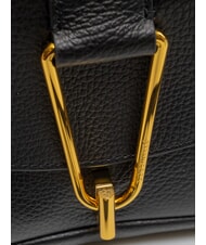 COCCINELLE HIMMA Geantă de mână din piele cu curea de umăr negru - Genți femei - 4