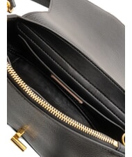 COCCINELLE HIMMA Geantă de mână din piele cu curea de umăr negru - Genți femei - 5