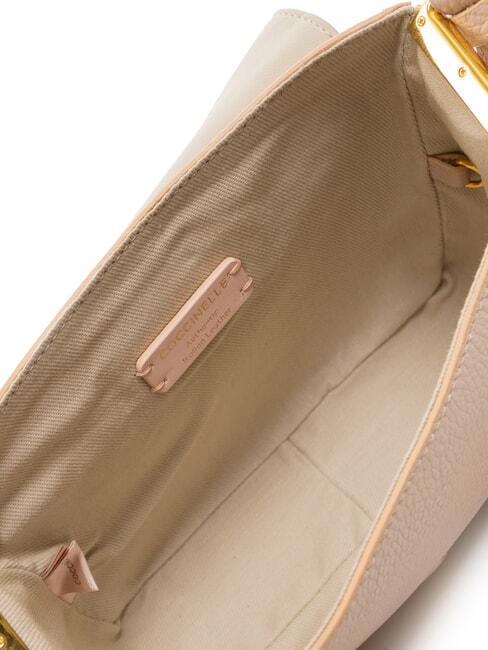 ERIS Geantă de umăr mini din piele rozete - Genți femei