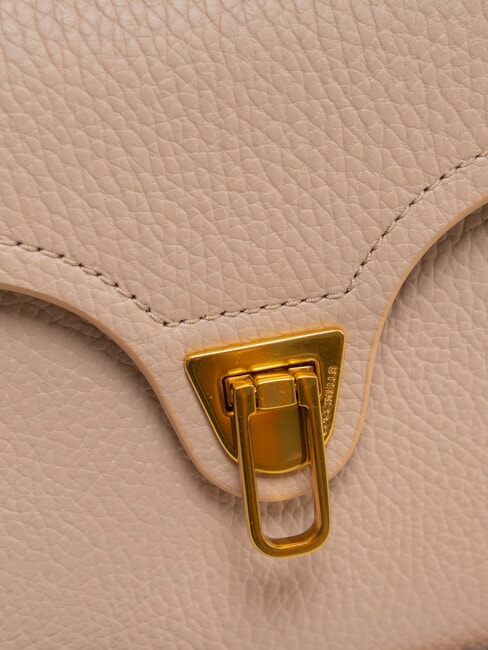 MARVIN Geantă mini din piele cu curea de umăr rozete - Genți femei