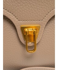 COCCINELLE MARVIN Geantă mini din piele cu curea de umăr taupe cald - Genți femei - 5