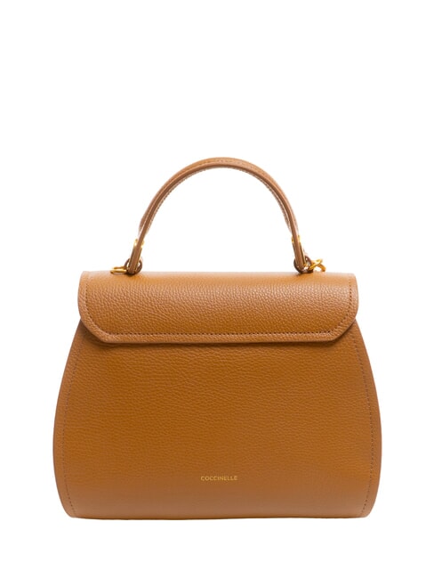 MARVIN Geantă de mână din piele cu curea de umăr CUIR - Genți femei