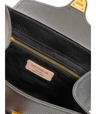 COCCINELLE MARVIN Geantă de mână din piele cu curea de umăr negru - Genți femei - 6