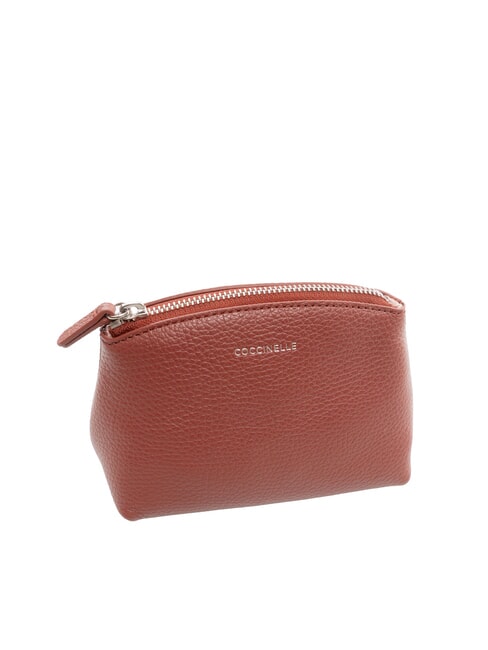 AGATEA Trusă de frumusețe din piele coniac - Genți plic și truse