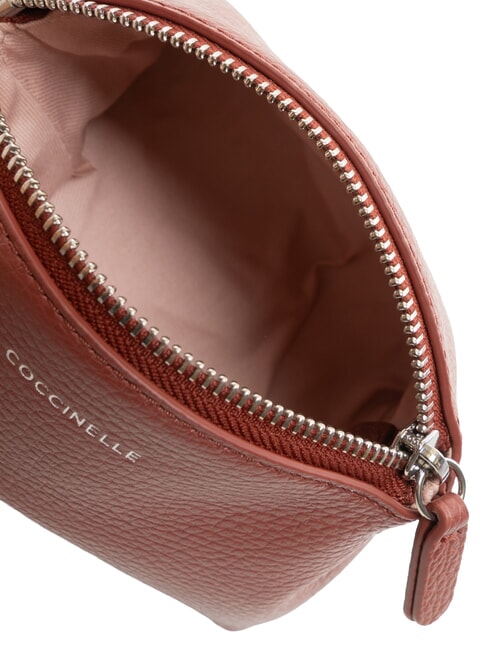 AGATEA Trusă de frumusețe din piele coniac - Genți plic și truse