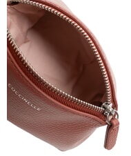 COCCINELLE AGATEA Trusă de frumusețe din piele coniac - Genți plic și truse - 4