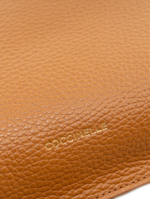 HYLE Geantă mică de umăr din piele plată CUIR - Genți femei