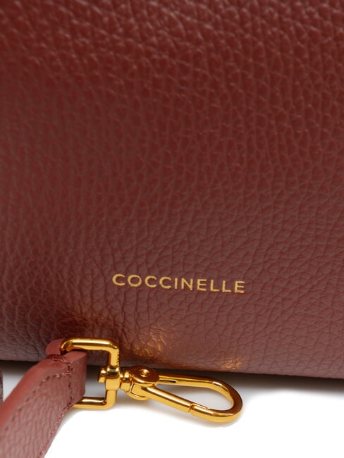 RHEA Geantă de umăr mică cu curea de umăr coniac - Genți femei