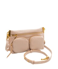 COCCINELLE HYLE Geantă mică din piele cu dublă utilizare rozete - Genți femei - 2