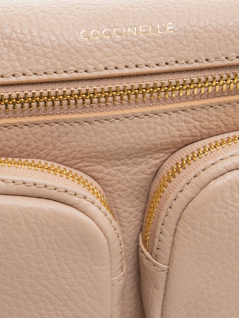 HYLE Geantă mică din piele cu dublă utilizare rozete - Genți femei