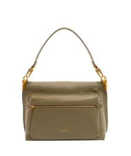 COCCINELLE HYLE Geantă medie din piele cu dublă funcție verde laur - Genți femei - 3
