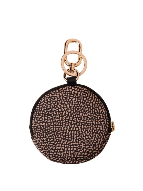 KEYRING  Breloc / Poșetă pentru monede OP / NATURAL / NEGRU - Portchei