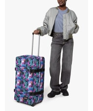 EASTPAK TRANSIT'R M Troller de mărime medie floare de vis întunecată - Trolere semirigide - 6