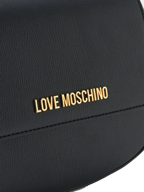 CHUNKY TAB Geantă de umăr cu clapă negru - Genți femei