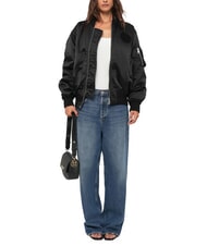 LOVE MOSCHINO CHUNKY TAB Geantă de umăr cu clapă negru - Genți femei - 5