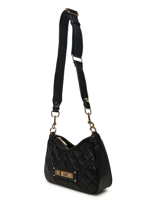 QUILTED Geantă cu funcție dublă negru - Genți femei