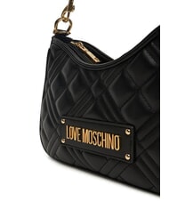 LOVE MOSCHINO QUILTED Geantă cu funcție dublă negru - Genți femei - 4