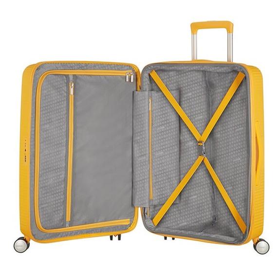 SOUNDBOX SPINNER Troller mediu, extensibil goldenyellow - Trolere rigide