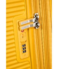 AMERICAN TOURISTER SOUNDBOX SPINNER Troller mediu, extensibil goldenyellow - Trolere rigide - 6