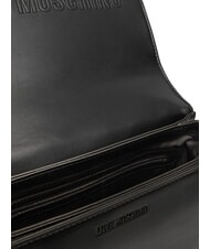 LOVE MOSCHINO QUILTED Geantă de umăr cu funcție dublă po00bx - Genți femei - 5