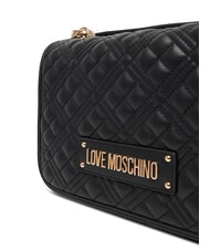 LOVE MOSCHINO QUILTED Geantă de umăr cu funcție dublă negru - Genți femei - 4