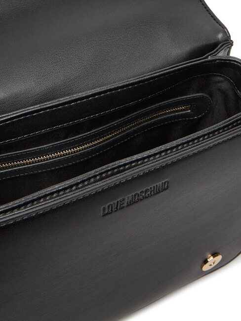 QUILTED Geantă de umăr cu funcție dublă negru - Genți femei