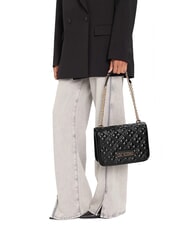 LOVE MOSCHINO QUILTED Geantă de umăr cu funcție dublă negru - Genți femei - 6