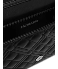 LOVE MOSCHINO SMART DAILY Geantă de umăr cu curea metalică po00bx - Genți femei - 6