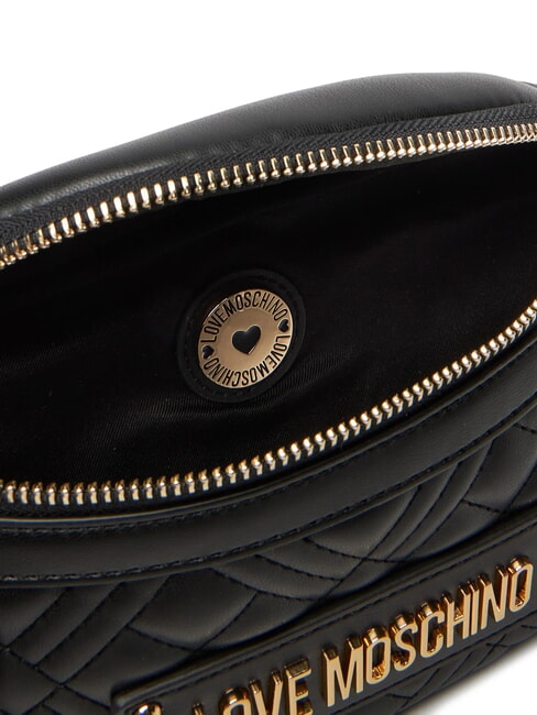 QUILTED Geantă de umăr negru - Genți femei