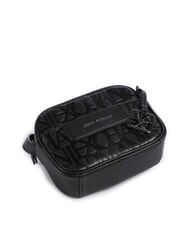 ARMANI EXCHANGE LIZ PEBBLE Geantă foto cu logo în relief negru - Genți femei - 6