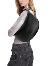 ARMANI EXCHANGE LIZ PEBBLE Geantă de umăr hobo medie negru - Genți femei - 5