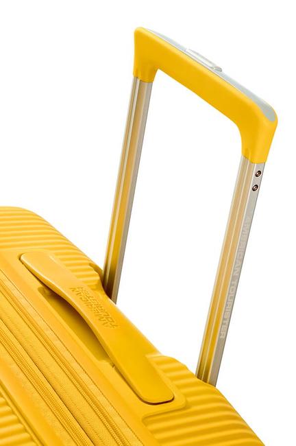 Troler Linia SOUNDBOX, dimensiuni mari, extensibilă goldenyellow - Trolere rigide