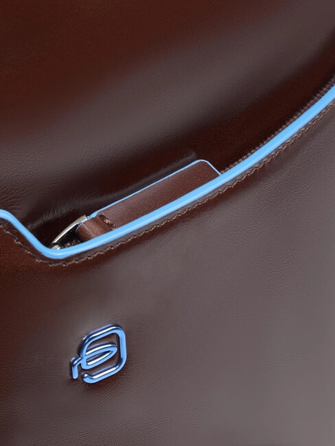 BLUE SQUARE Rucsac pentru laptop de 14", din piele MAHOGANY - Rucsacuri pentru laptop