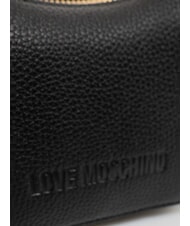 LOVE MOSCHINO GIANT Geantă de umăr mini negru - Genți femei - 3