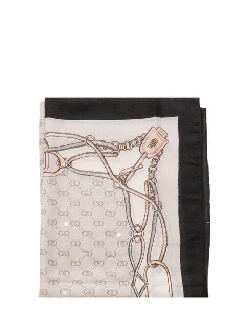 LOGO Stolă cu imprimeu gri ca gheata - Eșarfe