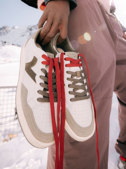 SMASH Adidași retro cu gresie verde - Pantofi bărbați