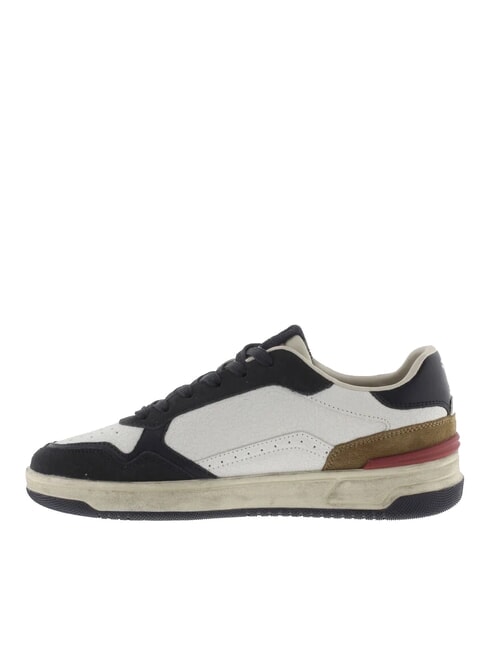 C80 Teniși din piele cu logo vintage marin - Pantofi bărbați