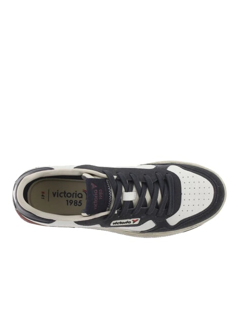 C80 Teniși din piele cu logo vintage marin - Pantofi bărbați