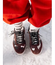 VICTORIA BERLIN Teniși de ciclism cu imprimeu animal alb - Pantofi femei - 6