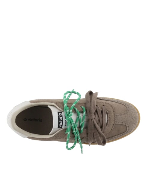 BERLIN Teniși cu talpă caramel viziune - Pantofi femei