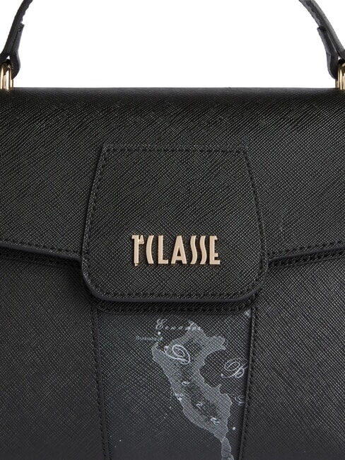 WINDY CITY Geantă mică cu inserție Geo Dark negru - Genți femei