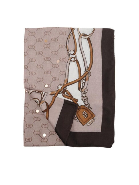 LOGO Stolă cu imprimeu natural - Eșarfe