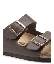 BIRKENSTOCK ARIZONA BIRKO FLOR Sandale cu două catarame maro inchis - Pantofi unisex - 4