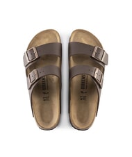 BIRKENSTOCK ARIZONA BIRKO FLOR Sandale cu două catarame maro inchis - Pantofi unisex - 5