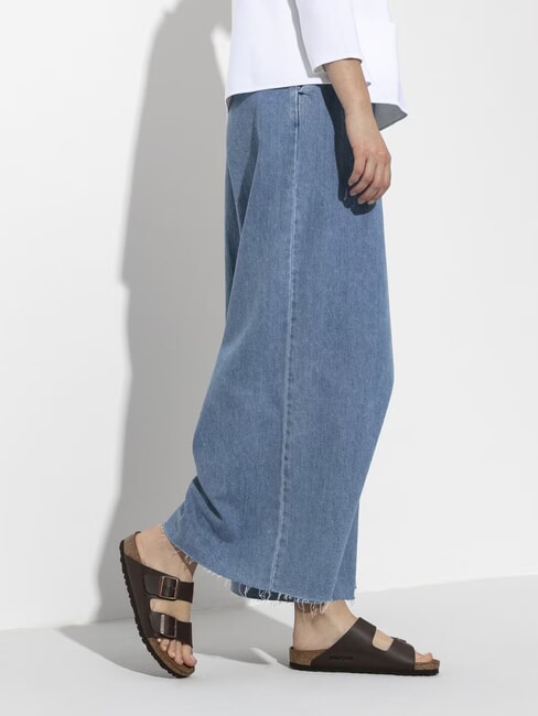 ARIZONA BIRKO FLOR Sandale cu două catarame maro inchis - Pantofi unisex