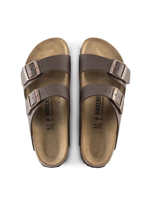 ARIZONA BIRKO FLOR Sandale cu două catarame maro inchis - Pantofi unisex