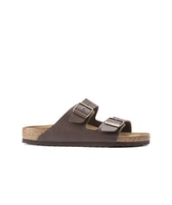 BIRKENSTOCK ARIZONA BIRKO FLOR Sandale cu două catarame maro inchis - Pantofi unisex - 2