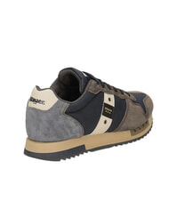 BLAUER QUEENS  Adidași pentru bărbați bleumarin/maro - Pantofi bărbați - 3